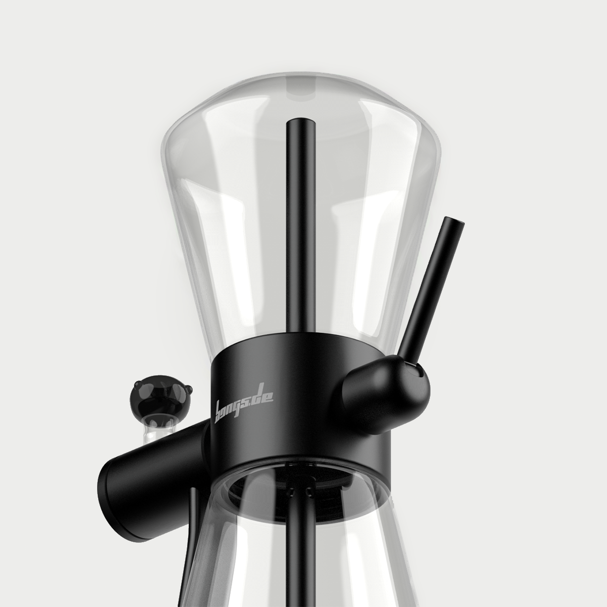 Gravity Bong schräg unten